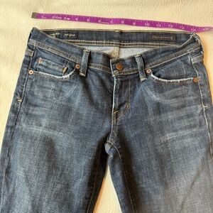 Citizens Of Humanity Blue stretch ankle pant Jeans Classic Style